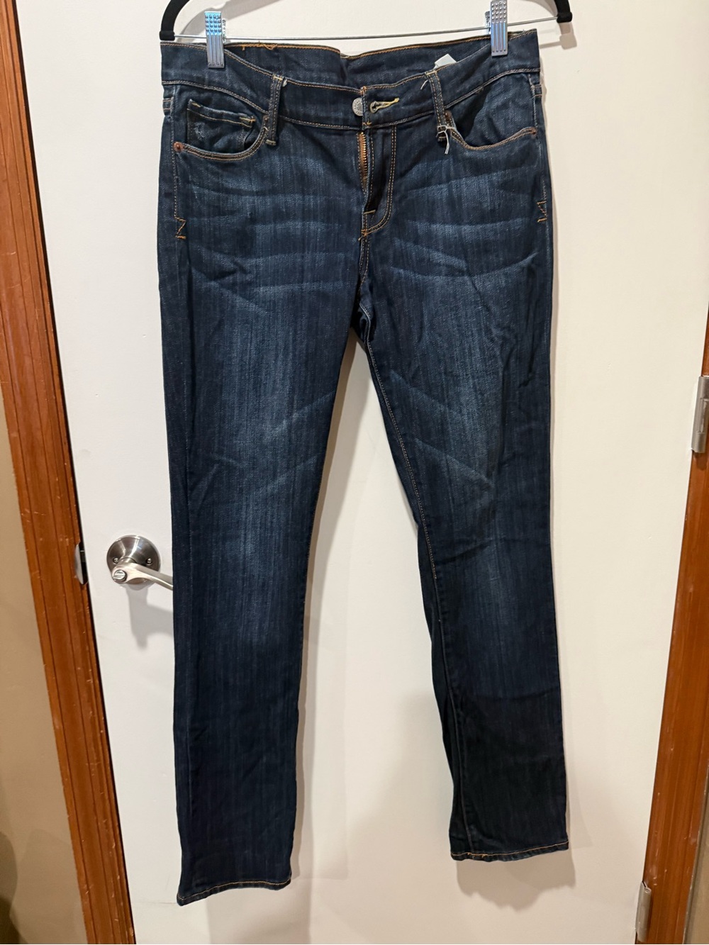 Lucky Brand Dark Indigo Straight Leg Jeans